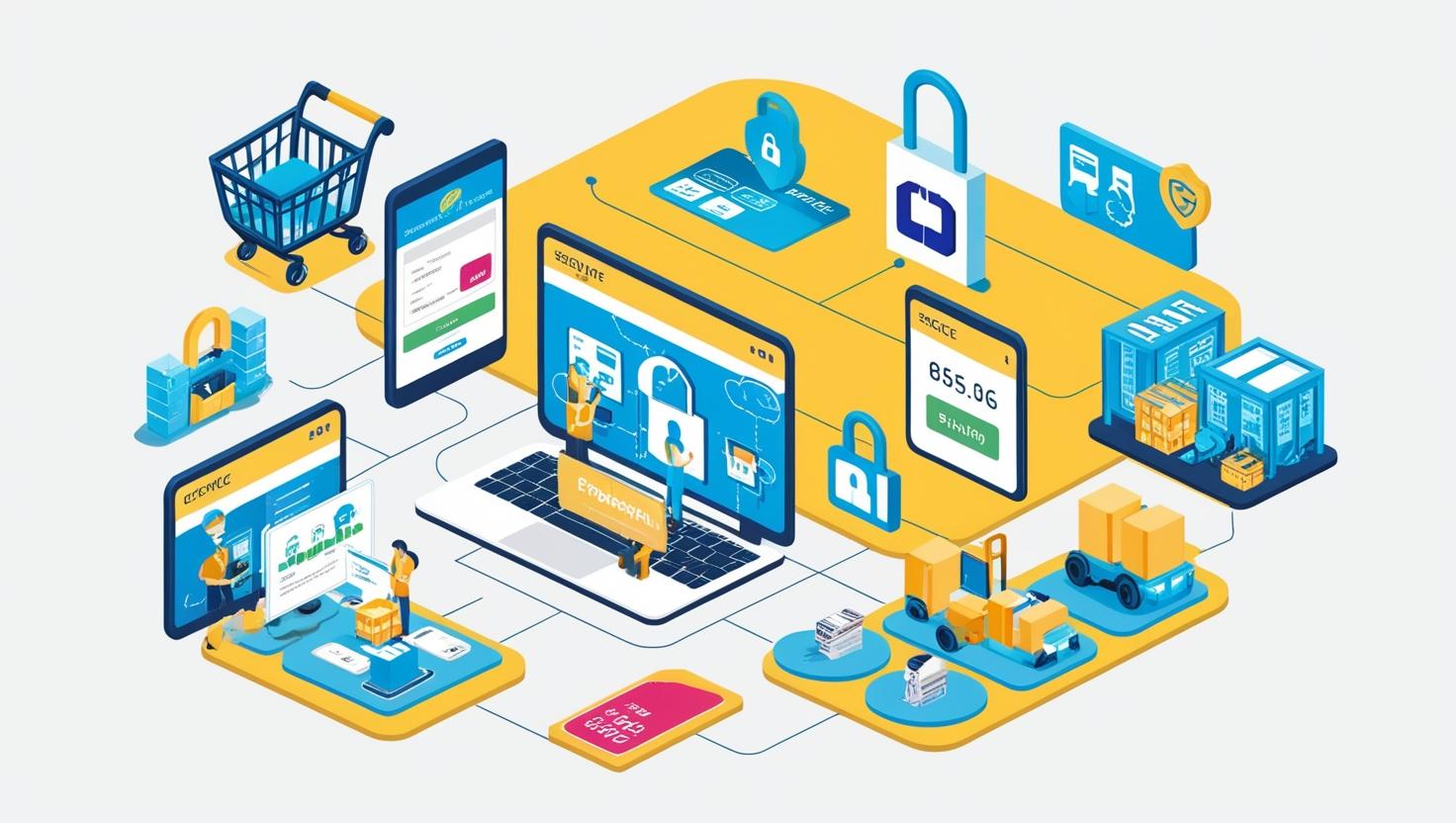 eCommerce Solutions: Modern digital platform empowering online businesses